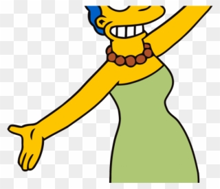 The Simpsons Clipart Transparent Background - Marge The Simpsons Characters - Png Download