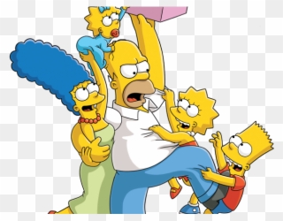 The Simpsons Clipart Halloween - Simpsons Family - Png Download