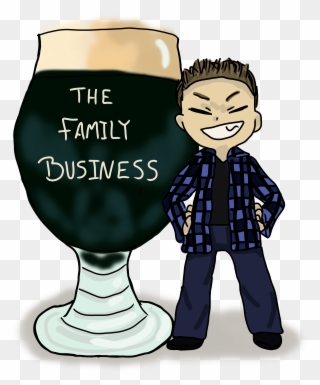 Jensen / Dean Family Business A Request From A Friend - Cartoon Clipart