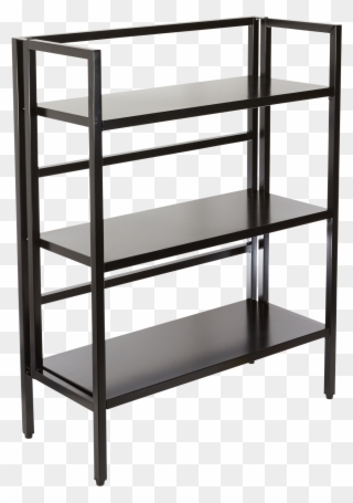 Picture Transparent Library Pier One Shelves The - 3 Shelf Metal Bookcase Clipart