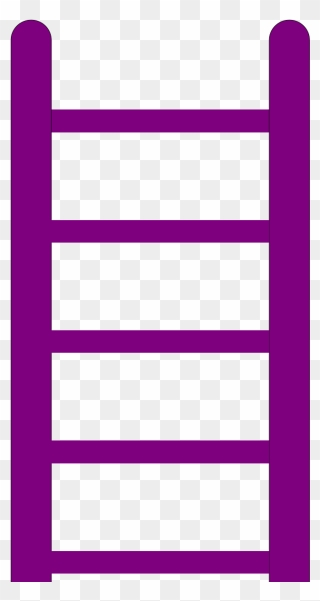 Purple Ladder Clipart - Png Download