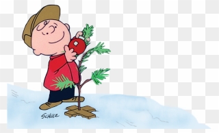 Library Of Charlie Brown Christmas Svg Royalty Free - Christmas Charlie Brown Clipart - Png Download