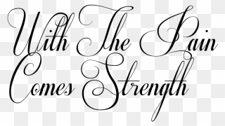 Transparent Quote Clipart - Calligraphy - Png Download