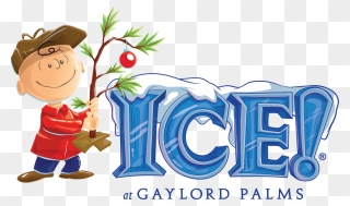Charlie Brown Christmas Clipart Png Stock Gaylord Palms - Charlie Brown Gaylord Ice Transparent Png