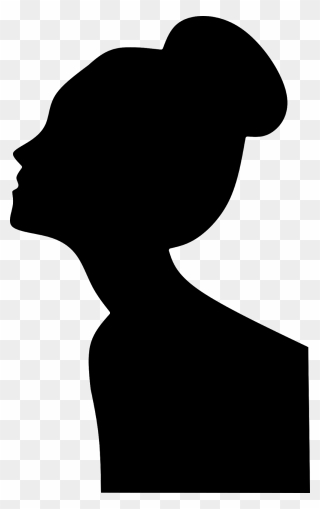Woman Face Silhouette Png Clipart
