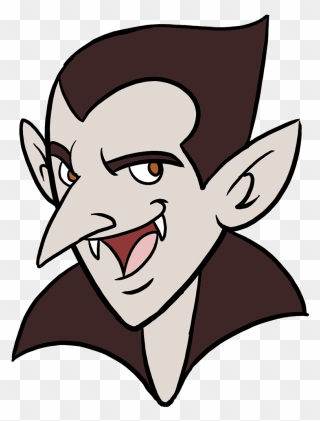 Easy Cute Vampire Drawing Clipart