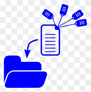 Tags Vs Folders Clipart
