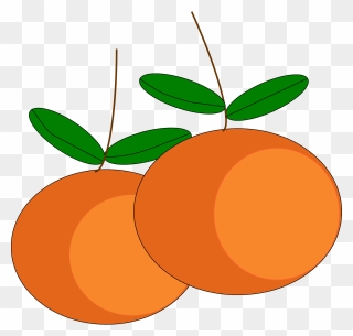 Oranges, Fruits, Citrus, Ripe, Juicy, Vitamins, Sweet - Mandarin Orange Cartoon Png Clipart