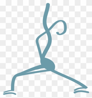 Yoga Therapy Uae Logo Blue Solo - Illustration Clipart