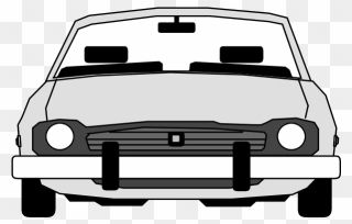 Car Vector Image - Front Cartoon Car Png Clipart