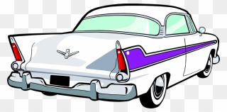 Classic Car Cartoons - Transparent Vintage Cars Clipart - Png Download