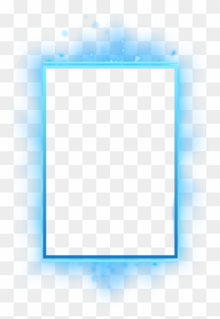 Frame Light Blue - Electric Blue Clipart