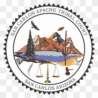 San Carlos Apache Tribal Court - Odisha Computer Science Management Logo Clipart