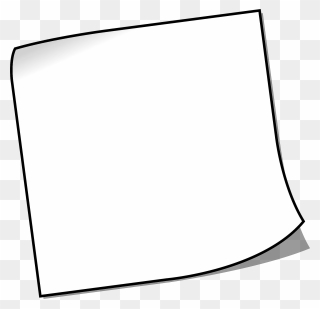 Notepad Clip Art At Clker White Sticky Notes Png Transparent Png Pinclipart