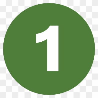 1 Green - 1 Symbol Green Clipart