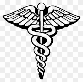 Wings Tattoos Clipart Doctor - Medical Symbol - Png Download