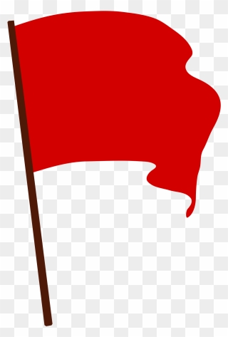 Red Flag Png - Transparent Red Flag Warning Clipart