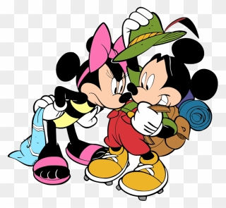 Mickey Mouse And Minnie Mouse Clipart - Png Download