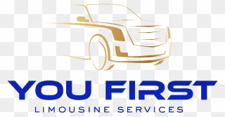 You First Limousine Services Logo - Executive Car Clipart