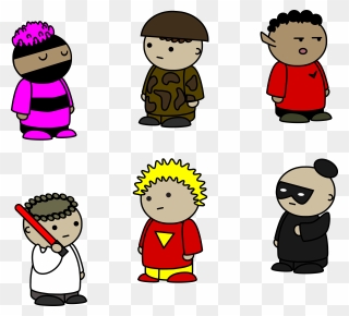 Comic-con Attendees Clip Arts - Clip Art - Png Download
