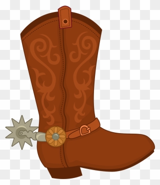 Image Library Photo By Daniellemoraesfalcao Minus Cowgirl - Cartoon Cowboy Boots Png Clipart