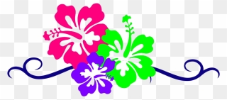Hawaiian Flower Free Clipart - Png Download