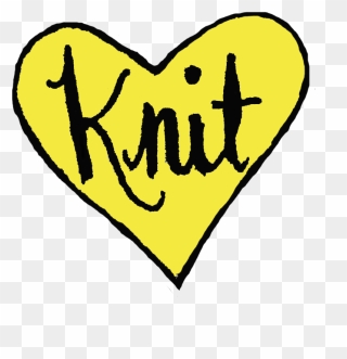 Knithats - Heart Clipart