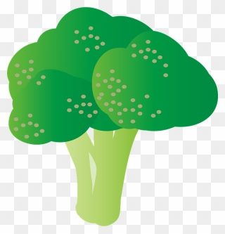 Broccoli Vegetable Clipart - Broccoli - Png Download