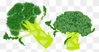 Broccoli Vegetable Clipart - Png Download