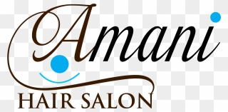 Amani Hair Salon - Calligraphy Clipart