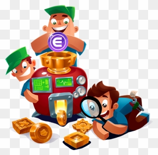 Offering Initial Blockchain Cryptocurrency Erc-20 Coin - Smart Games Clipart - Png Download