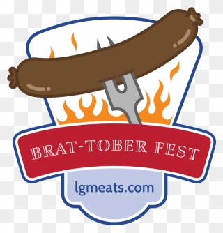 Brat Tober Fest Flavors - Bratwurst Clipart