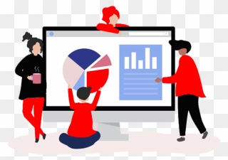 Marketing Analytics - Web Analytics Illustrations Png Clipart