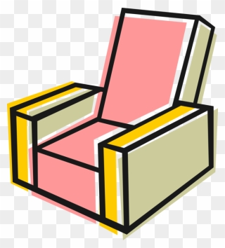 Transparent Living Room Furniture Clipart - Icon - Png Download