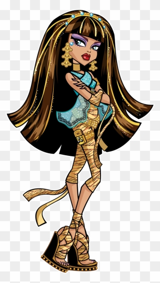 All About Monster High - Cleo De Nile Clipart