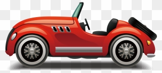 Open-top Car Sports Vector Design Automotive Clipart - Open Top Car Vector - Png Download