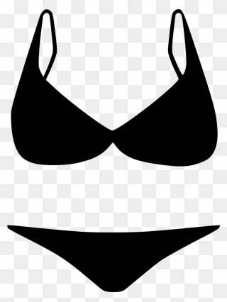 Bikini - Brassiere Clipart