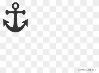 Navy Clipart Black And White - Anchor Clip Art - Png Download