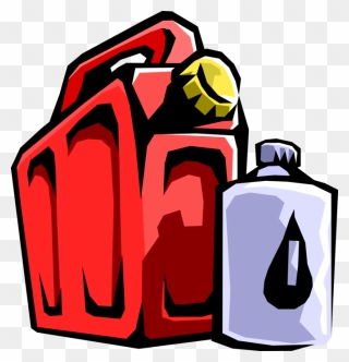 Gas Clipart Jerry Can - Oil And Gas Cans - Png Download