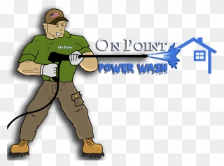 Transparent Pressure Washer Clipart - Pressure Washing Clip Art - Png Download