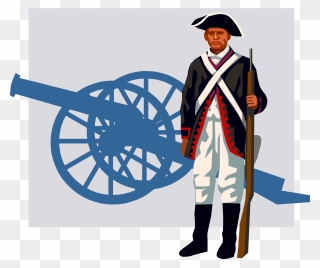 Collection Of Colonial - Patriot American Revolution Clipart - Png Download