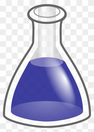 Conical Flask Stylised - Science Experiment Fun Science Clipart Png Transparent Png