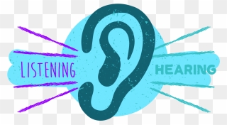 Hearing Clipart Active Listening, Hearing Active Listening - Clip Art Active Listening - Png Download