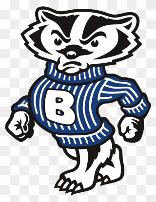 Wisconsin Badgers Logo Clipart