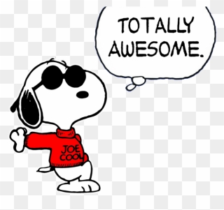 You Are Awesome Clipart 19 - Snoopy Png Transparent Png