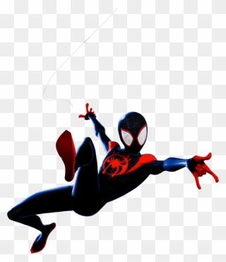 Into The Spider Verse Png - Miles Morales Spider Verse Png Clipart