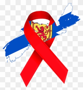 Bid To Beat Blood Cancer - Nova Scotia Province Flag Clipart