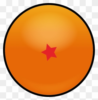 Dragon Ball Z Clipart One Star - Transparent 1 Star Dragonball - Png Download