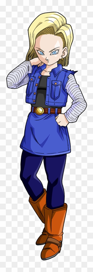 Transparent Android 18 Png Clipart