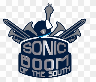 Sonic Boom Of The South Logo Clipart